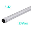 LED Sign Bulb F-42 T10 HO 6000K - 22W - 25 Pack #424