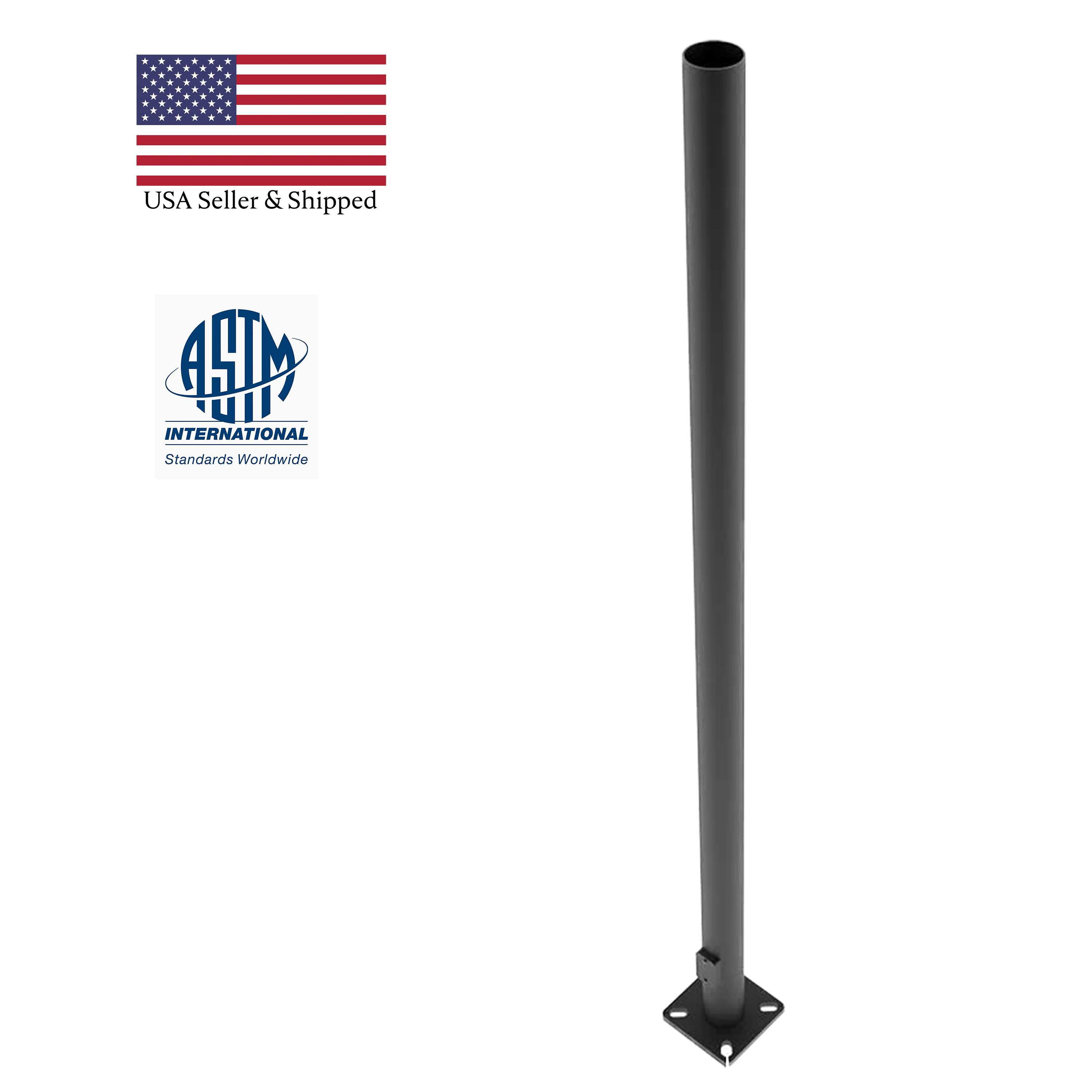 Square steel pole deals