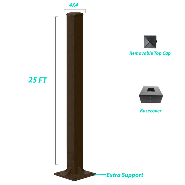 How Can Round Pole Mounting Brackets Improve Your Outdoor Setup?