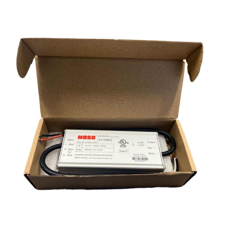 Lsv Direct Debit MOSO LSV-100B012 Constant Voltage LED Driver - 100W - 12V