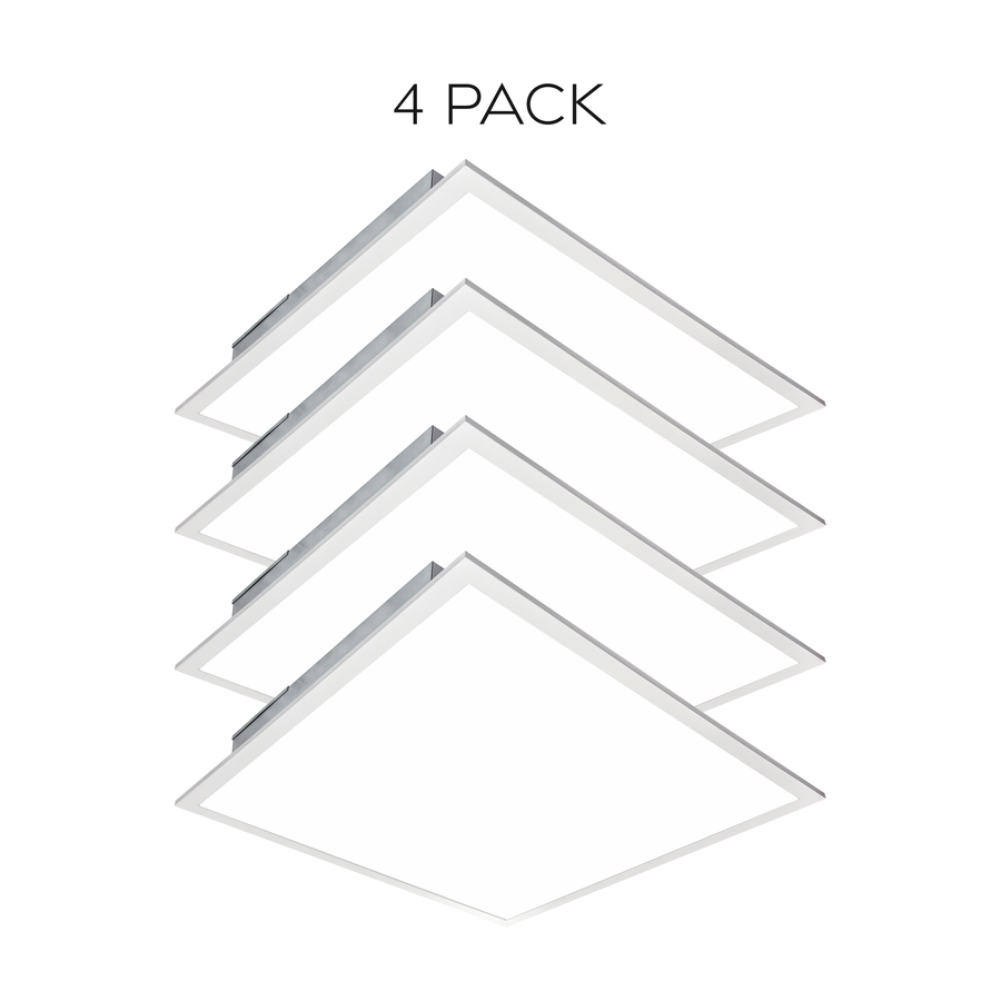 2x2 LED Backlit Panel Light 5CCT (35/40/50/57/65K) - Watt Selectable(40/35/30/25/20W) - V2 - ETL- 4 Pack #304