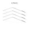 2x4 LED Backlit Panel Light 5CCT (35/40/50/57/65K) - Watt Selectable(70/60/50/40/30W) - V2 - ETL- 4 Pack #308