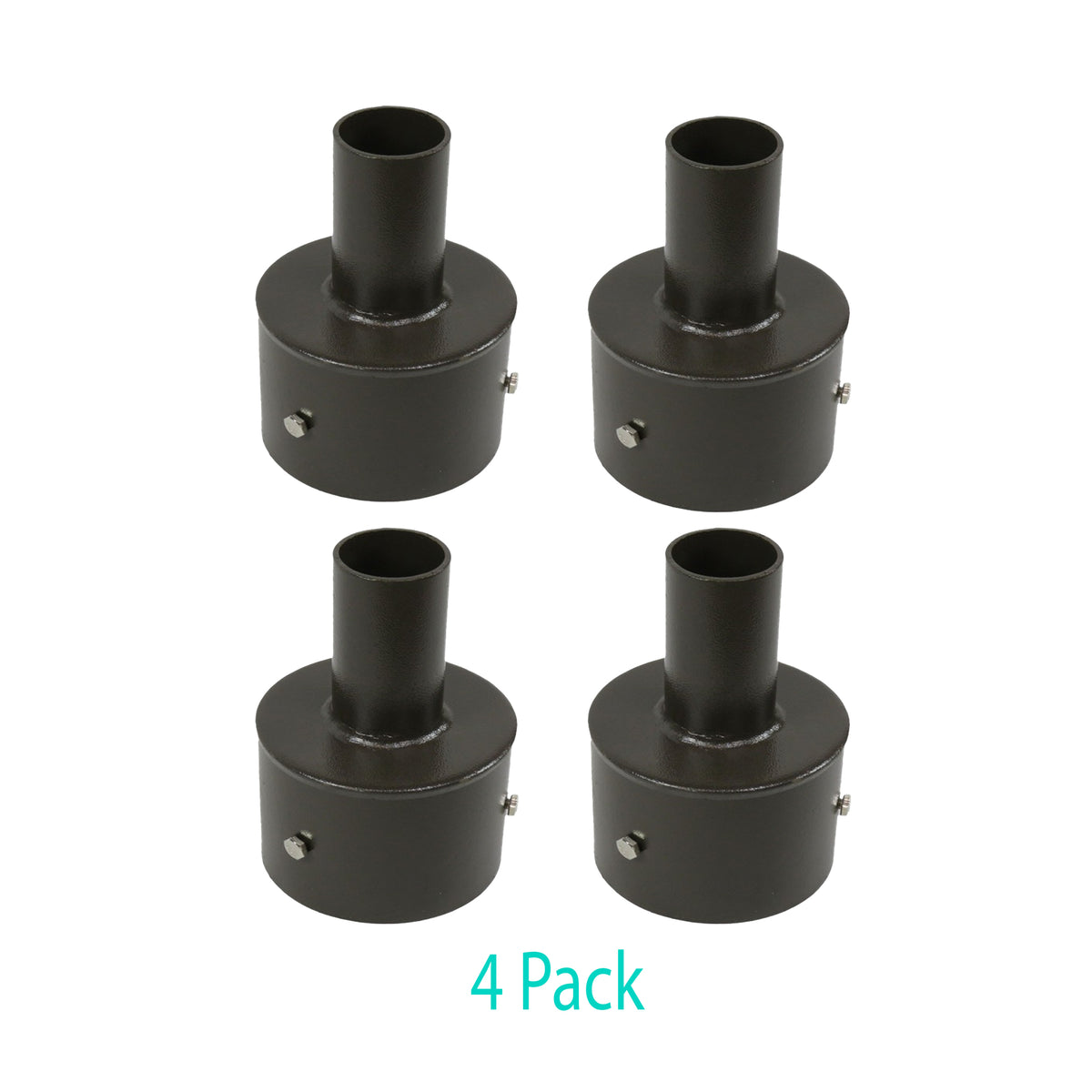 Pole Top Tenon Mounting Brackets Quad Bullhorn Light Pole Mounting
