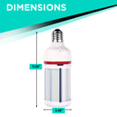 80W LED Corn Bulb - E39 - 12400 Lumens - 5700K - IP65 Rated