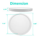 9" 18W LED Surface Mount Round Ceiling Light - Color Selectable 5CCT - 1400 Lumens - ETL Listed