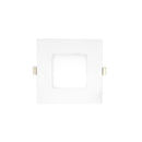 3BRIX 4 Inch 9W Ultra Thin Square Recessed Downlight - 5CCT - 650 lumens