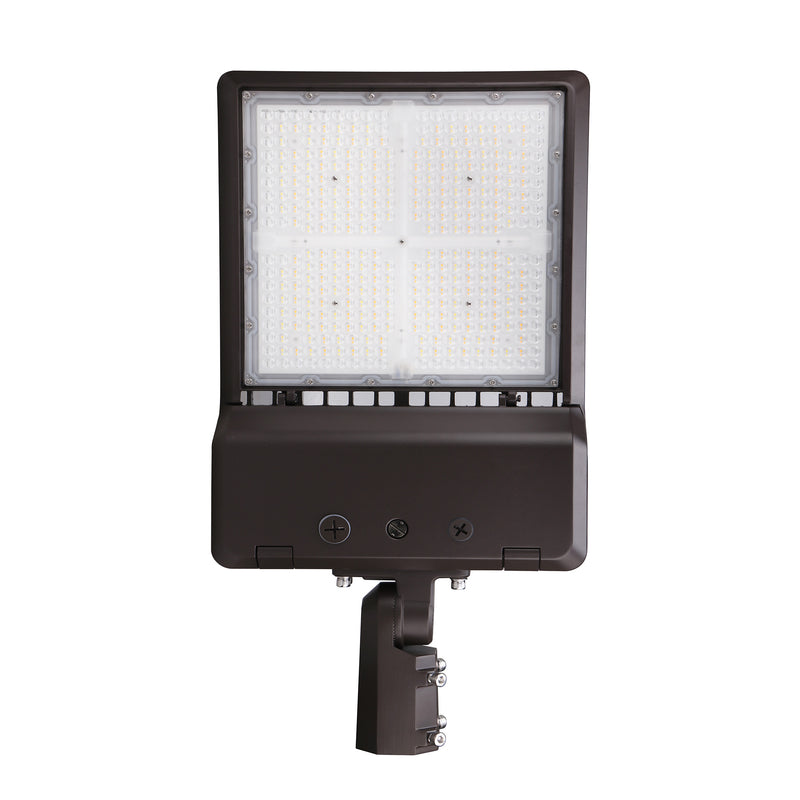 375W AL8 Series LED Area/Flood Light - Watt Options (375W/300W/260W) & Color Selectable (30K/40K/50K)- 52500lms - 10KV Surge Protector -UL Listed-DLC IP65