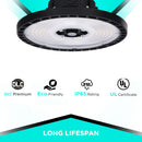 UFO LED High Bay Watt Selectable (150/120/100W)- 5700K - 21750 lumens