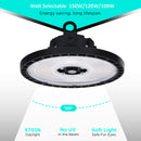 UFO LED High Bay Watt Selectable (150/120/100W)- 5700K - 21750 lumens