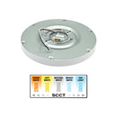 9" 18W LED Surface Mount Round Ceiling Light - Color Selectable 5CCT - 1400 Lumens - ETL Listed