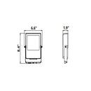 35W Mini Flood Light - CCT Selectable - 4550lms - UL Listed - Glass Cover