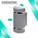 12W Up & Down Lights LED Half Moon Shape 5000K