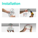 11" 21W LED Surface Mount Round Ceiling Light - Color Selectable 5CCT - 2000 Lumens - ETL Listed