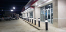 40" LED Bollard Landscape Light - 6" Dome/Flat
