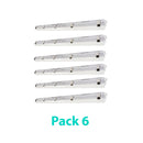 4ft Vapor Light - Watts (50/40/30W) & Color 3CCT(35/40/50K) Selectable - 7000 Lumens Max