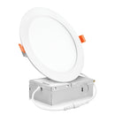 3BRIX 6 Inch 15W Slim Round Ultra Thin Recessed Downlight - 5CCT (27/30/35/40/50K)- 1200 lumens
