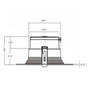 3BRIX 10" 22/30/38W Commercial Downlight - 5CCT(27/30/35/40/50K) -ETL