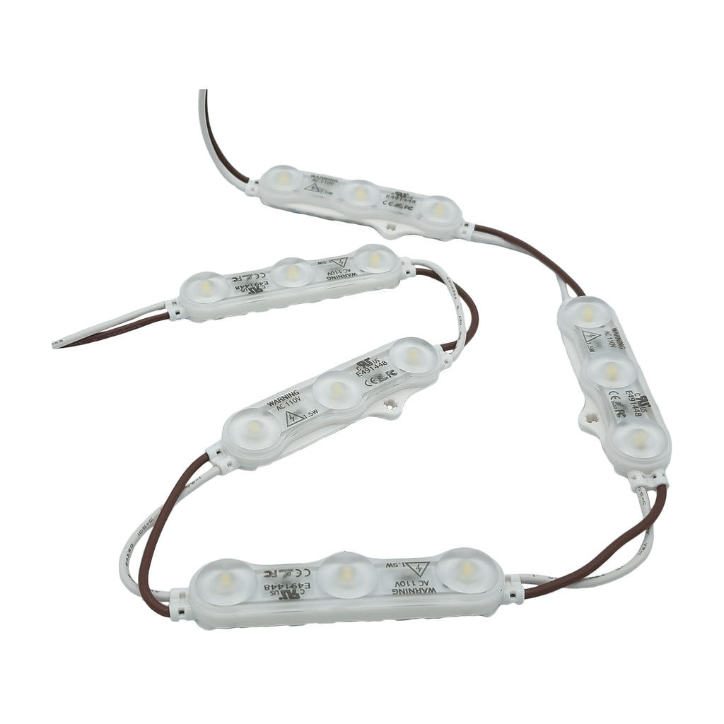 Single Color LED Module Direct AC 110V - 1.5W - IP67 (Each Pack = 100