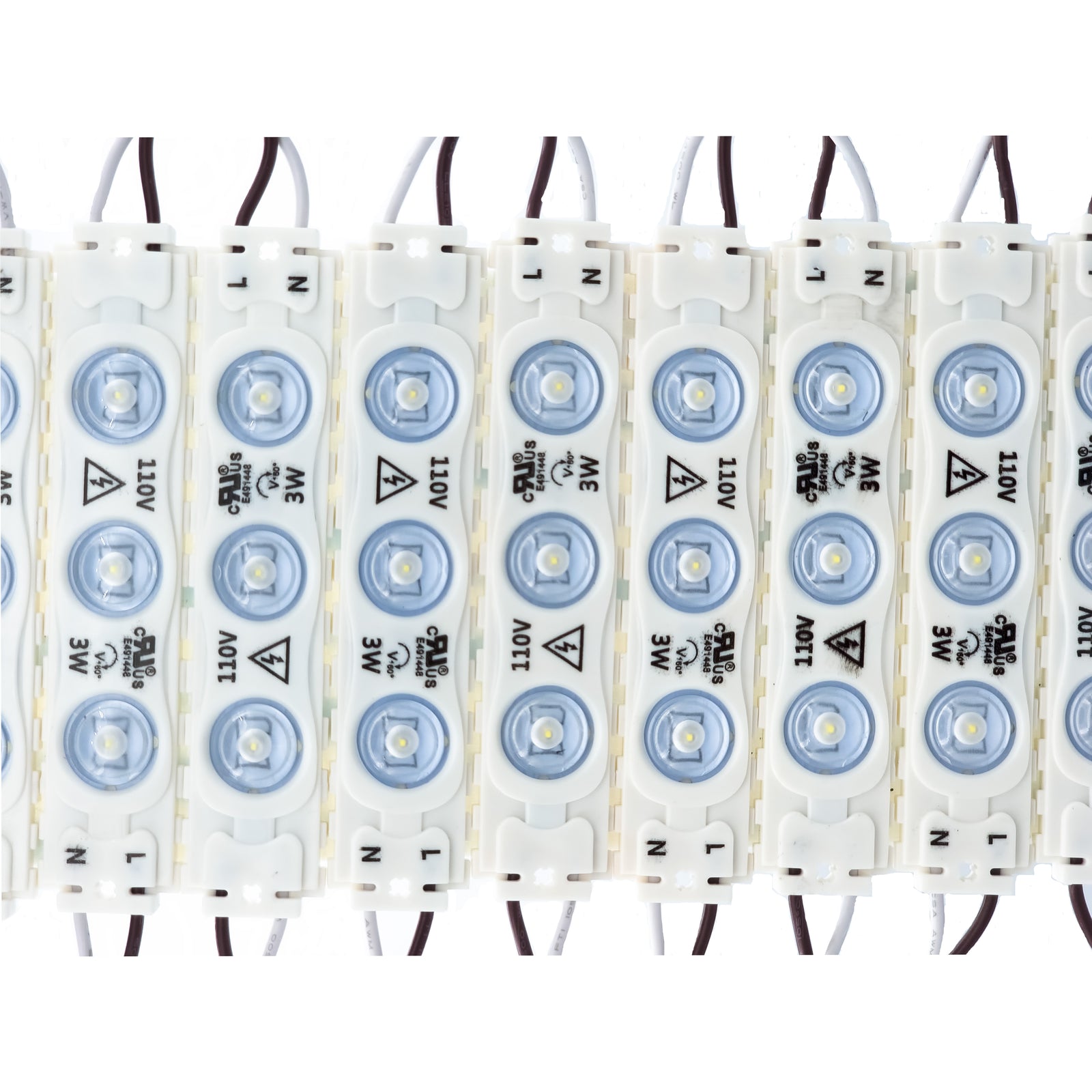 Single Color LED Module Direct AC 110V - 3W - 6000K - 55 Ft- IP67 (Eac