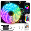 16.4ft Smart WiFi RGB Strip Light - 30 LEDs/m Color Changing Strip Light