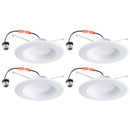 6" 15W LED Retrofit Recessed Downlight - 1100 lumens - 120W Equivalent- 120V-5CCT- 27/30/35/40/50K