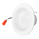 3BRIX 4" Watt & Color Selectable 8/10/12W Retrofit Recessed Downlight - 5CCT-25/30/35/40/50K