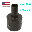 Tenon Adapter for 6 Inch Round Pole