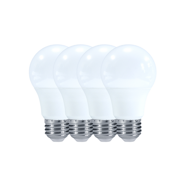 A19 9W LED Bulb - 800 Lumens - 60W Equivalent Dimmable - 4 Pack