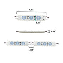 Single Color LED Module Direct AC 110V - 3W - 6000K - 55 Ft- IP67 (Each Pack =100pcs)