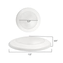 3BRIX 6" 15W Flush Mount Disk Downlight - 1100 lumens - ETL Listed