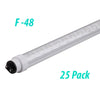 LED Sign Bulb F-48 T10 HO 6000K - 30W - 25 Pack #425