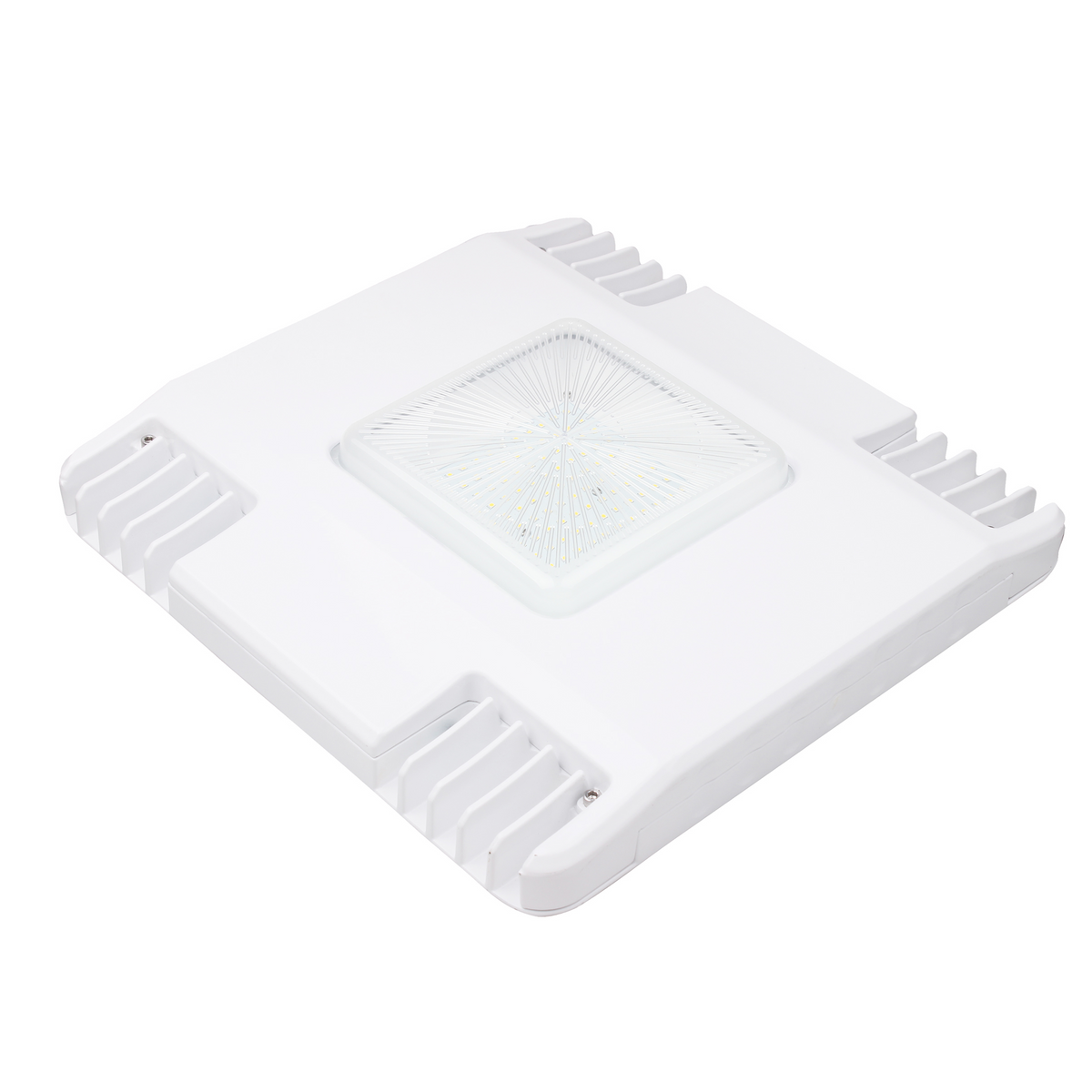 100W LED Gas Station Canopy Light - 12800 lumens - IP65 UL