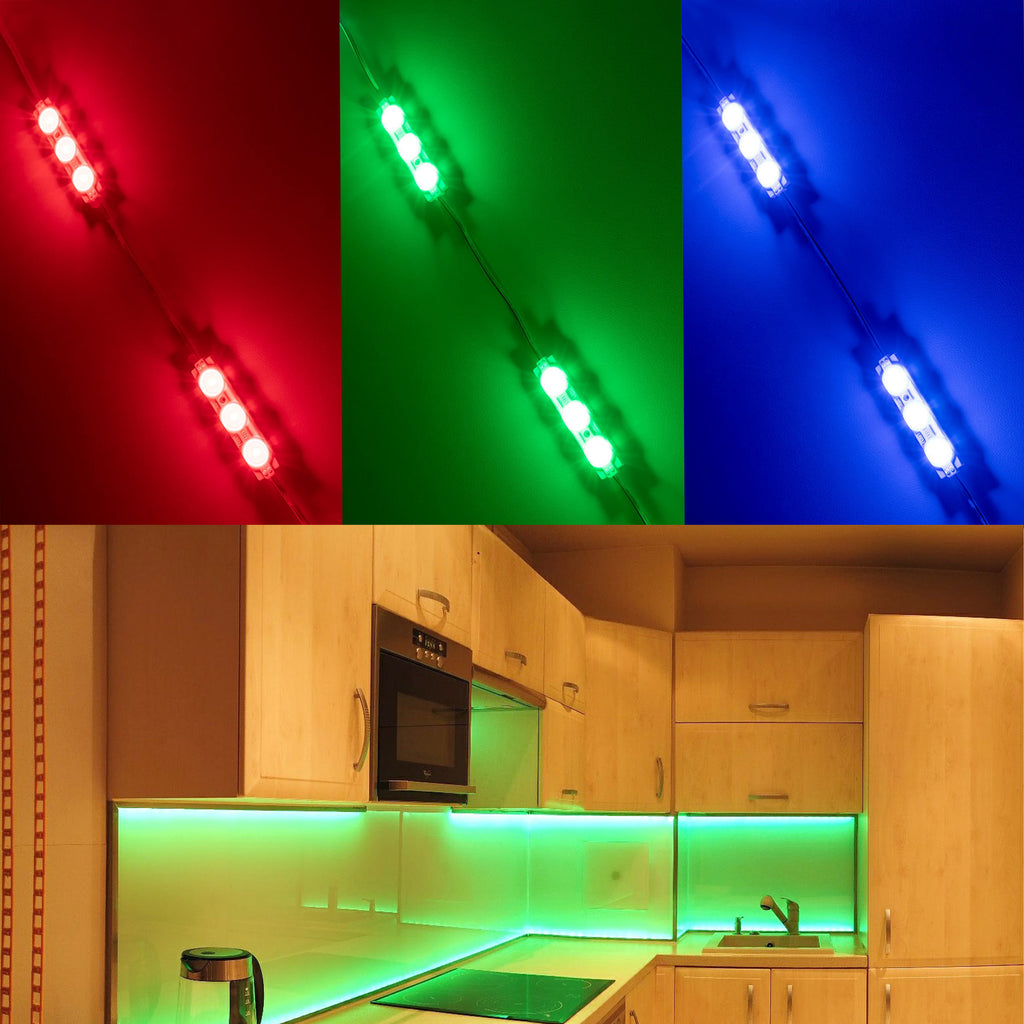 One Colour Led Module Single Color LED Module 12VDC - 1.2W - IP67 (Each Pack = 100 pcs) #382