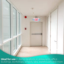 Indoor Emergency Exit Combo - Bi-Colors - Dual Heads