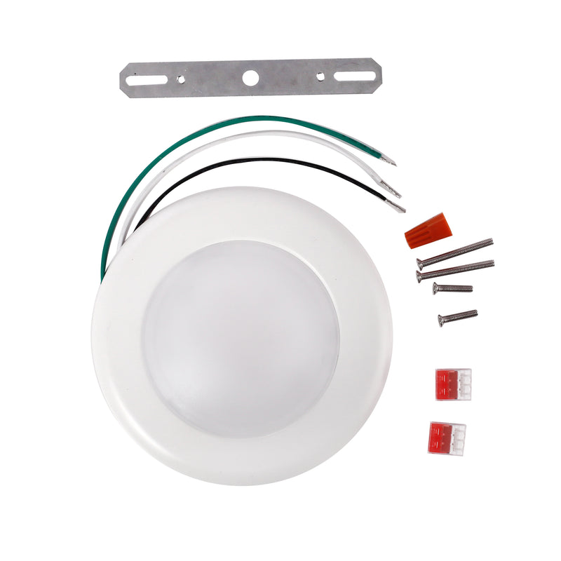 4" 10W Flush Mount Retrofit Disk Downlight - 650 lumens