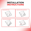 Troffer 2x4 Version 2 - 50W - 6250 lumens - 6000K & CCT (35K/40K/50K) - ETL Certified - 2 Pack