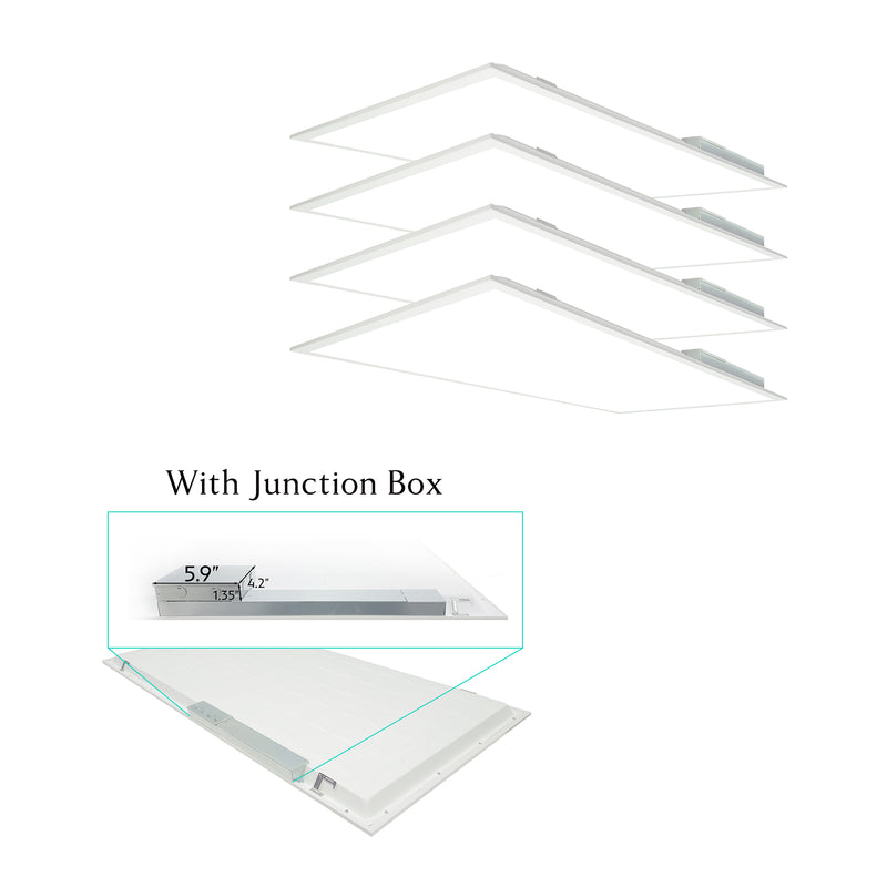 2x4 LED Backlit Panel Light - 50W - 6000K/ CCT - 6250 lumens - ETL Cer