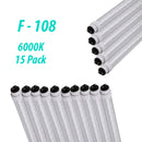 LED Sign Bulb F-108 T10 HO 6000K - 60W - 15 Pack (Additional handling charges may apply)