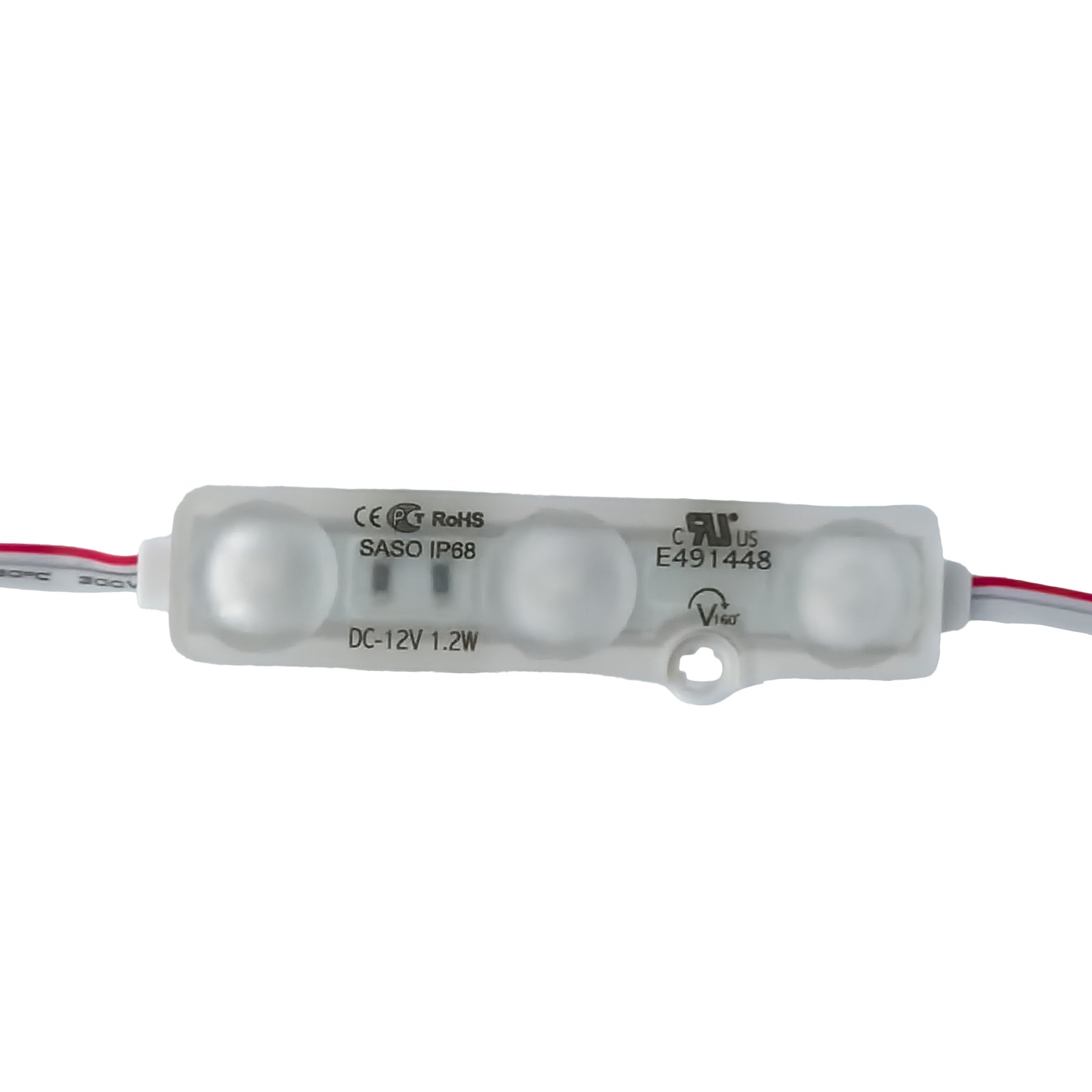 Single Color LED Module 12VDC - 1.2W - IP67 (Each Pack = 100 pcs) #382